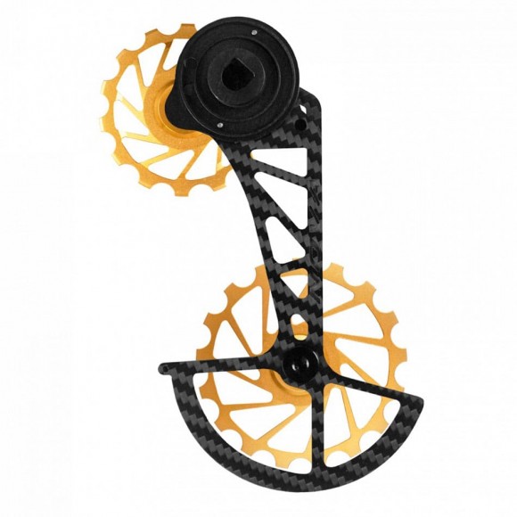 NOVA RIDE SRAM XPLR Red Force 12v gold pulley system 