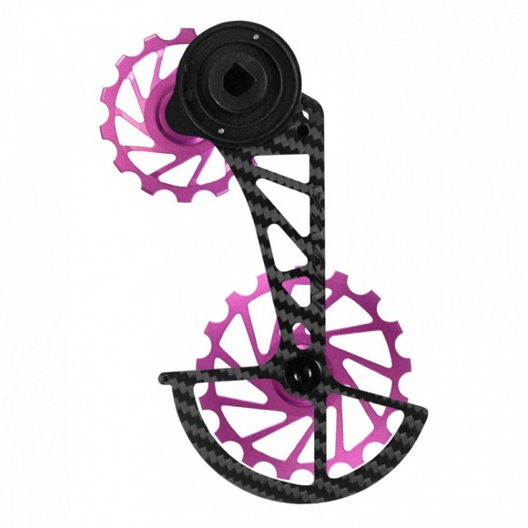 Sistema de polia roxo NOVA RIDE SRAM XPLR Red Force 12v 