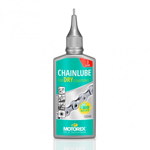 MOTOREX Lubrifiant sec pour chaîne 100 ml 