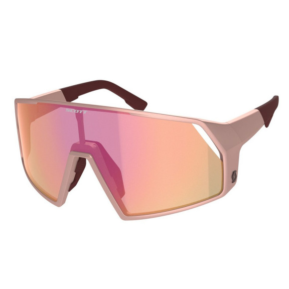 SCOTT Pro Shield Crystal Pink Pink Chrome Cat 2 Goggles 