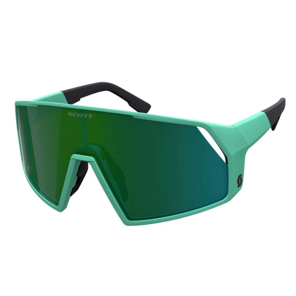 Gafas SCOTT Pro Shield Soft Teal Green Green Chrome 
