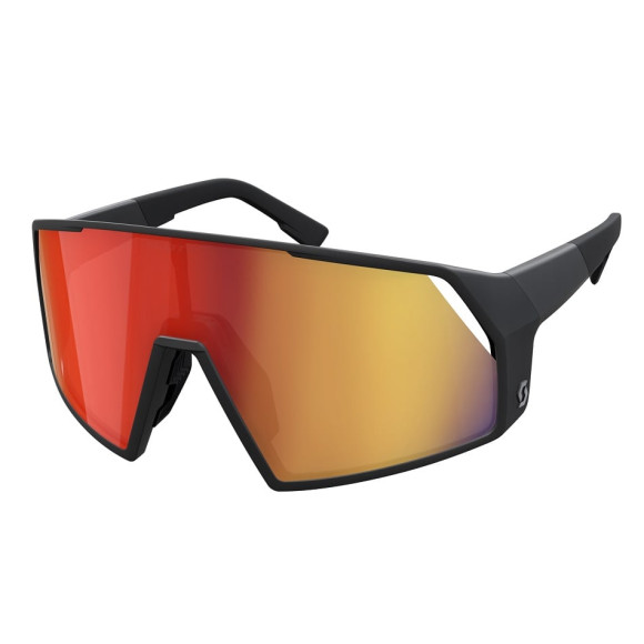 Óculos SCOTT Pro Shield preto vermelho cromado Cat 3 
