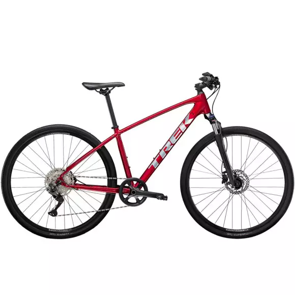 Bicicleta TREK Dual Sport 3 Gen 4 2023 VERMELHO S