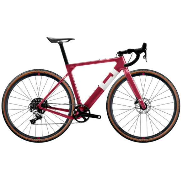 3T Exploro Primo Rival 1x11 Cherry Bike GARNET S