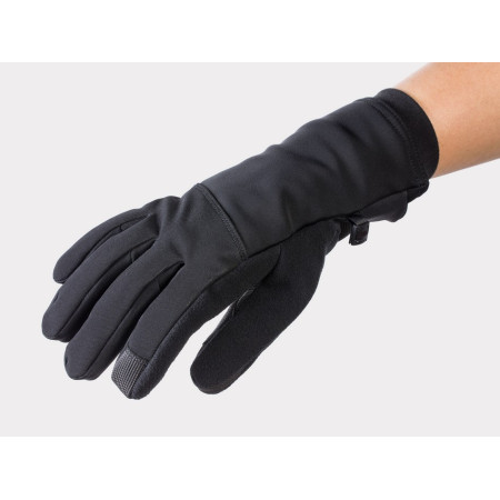 Gants Bontrager Velocis Softshell noir Femme LE NOIR L