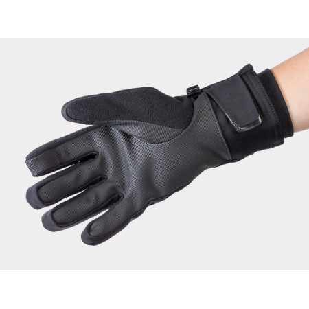 Gants Bontrager Velocis Softshell noir Femme LE NOIR L