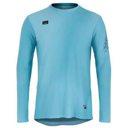 Maillot GOBIK Terrain hombre manga larga 2023 TURQUESA L