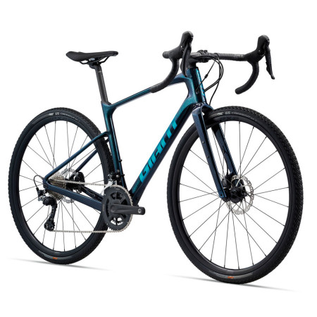 Bicicleta GIANT Revolt Advanced 2 Edición Primavera AZUL MARINO M