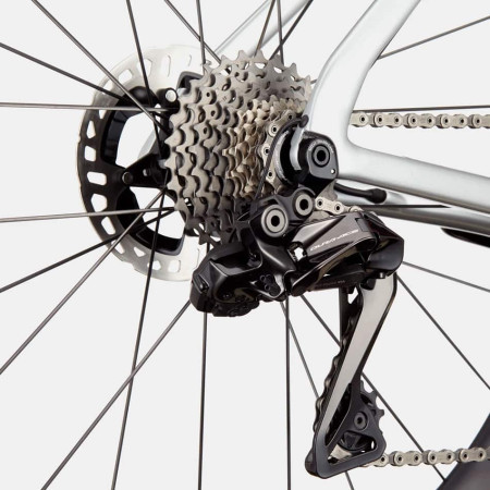CANNONDALE SystemSix Hi-MOD Dura Ace Di2 Bicycle SILVER 47