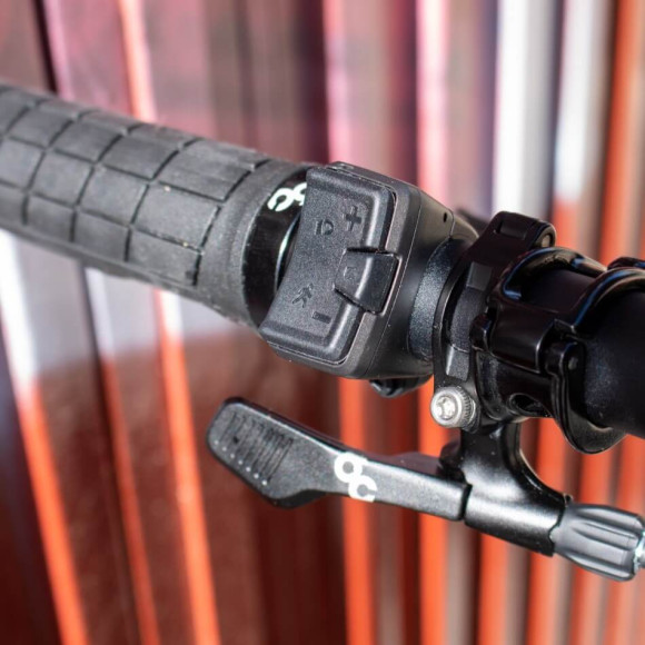 ORBEA Wild H20 Custom Electric Bike with Fox 38 160mm Grip Fork CHAMPAGNE M