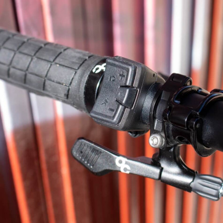 Vélo électrique ORBEA Wild H20 Custom avec fourche Fox 38 160 mm Grip CHAMPAGNE M