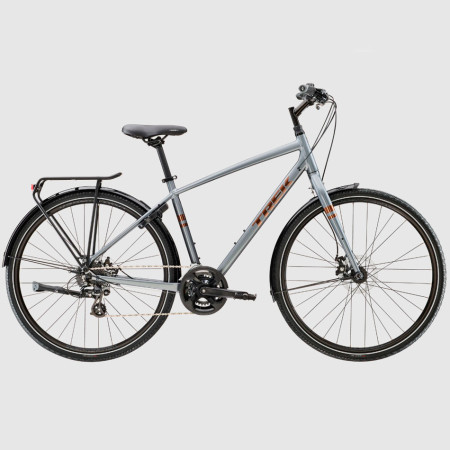 Bicicleta equipada TREK Verve 1 2023 CINZA M