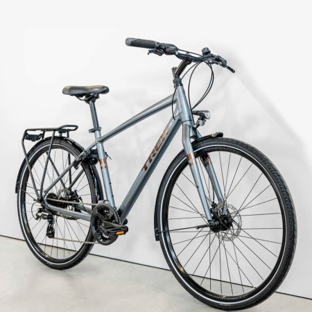 Bicicleta equipada TREK Verve 1 2023 CINZA M
