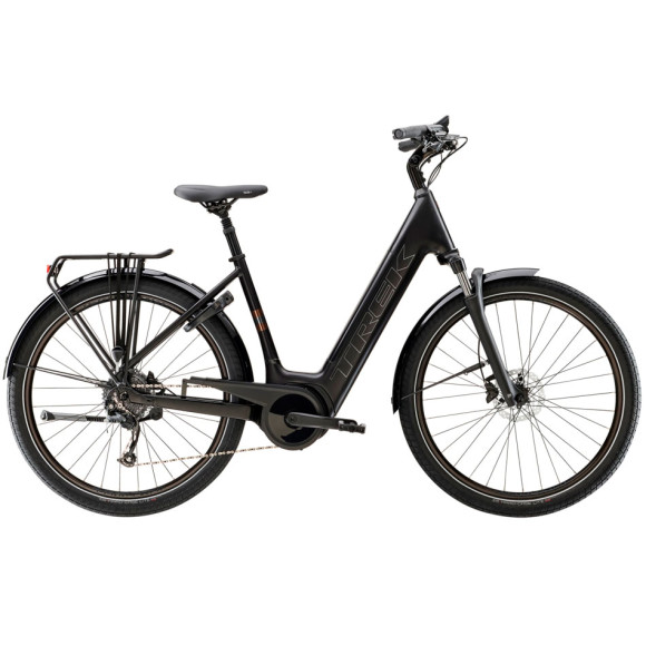 Bicicleta TREK Verve+ 3 Lowstep 725 Wh 2023 NEGRO M