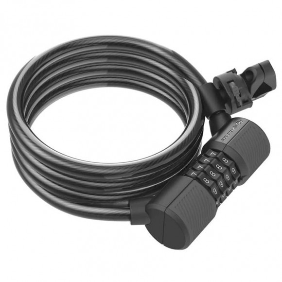 SYNCROS Combination Coil Masset Padlock black 