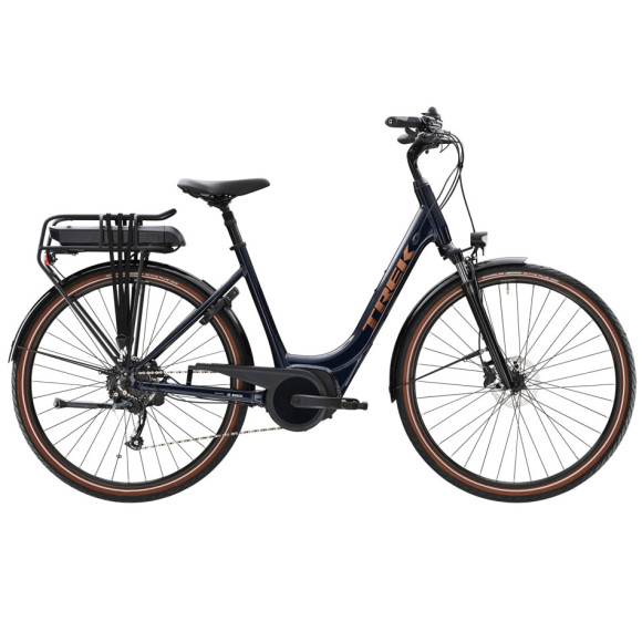 Bicicleta TREK Verve+ 2 Lowstep 500 Wh 2023 AZUL MARINO XS
