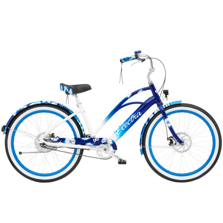 Bicicleta ELECTRA Shibori Cruiser Go 2024 AZUL M