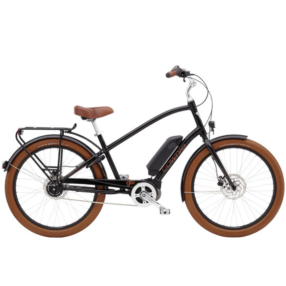 ELECTRA Townie Go 5i Step Over Electric Bike 2025 BLACK 
