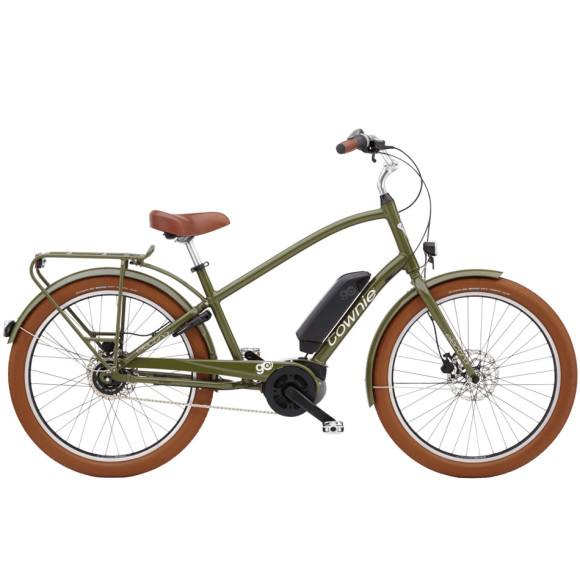 Bicicleta ELECTRA Townie Go 5i 2024 OLIVA Tamanho único
