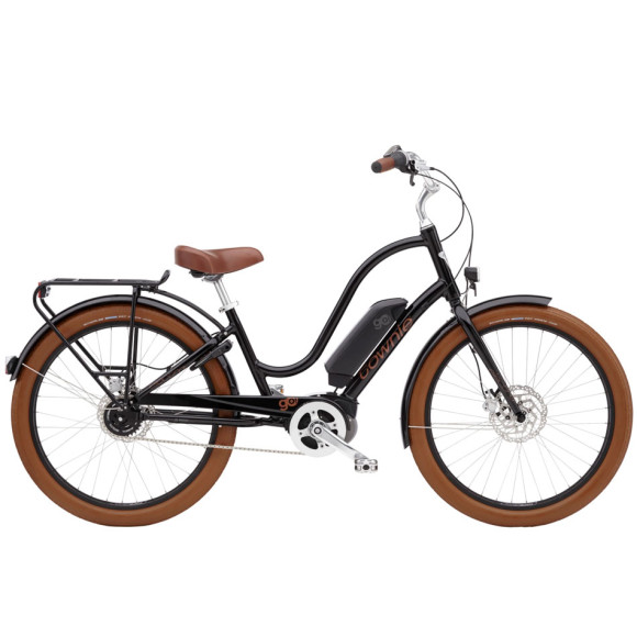 Bicicleta eléctrica ELECTRA Townie Go 5i Step Thru 2025 NEGRO Única