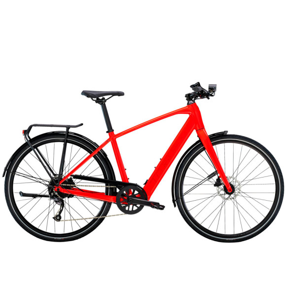 Bicicleta eléctrica TREK FX+ 2 ROJO XL