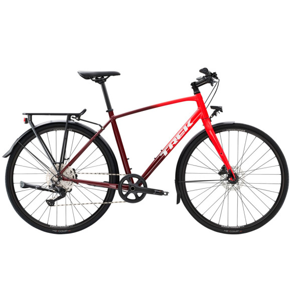 Bicicleta TREK FX 3 Disc Equipped 2023 ROJO S