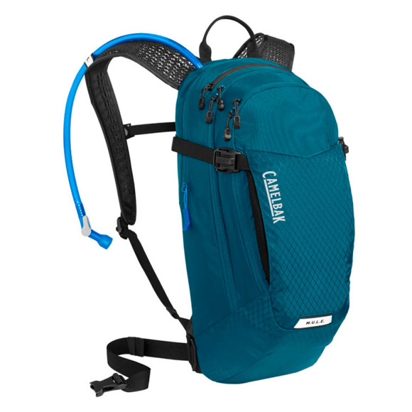 Mochila de hidratação CAMELBAK Mule 12 azul marroquino preta 3L 