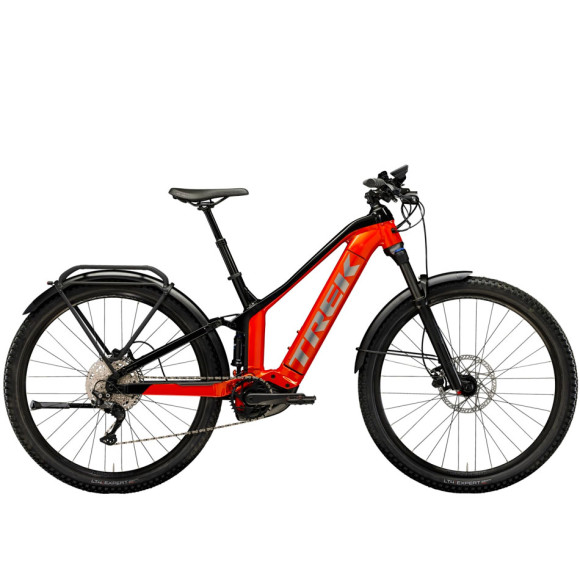 Bicicleta TREK Powerfly FS 4 equipada Gen 3 2023 VERMELHO XS