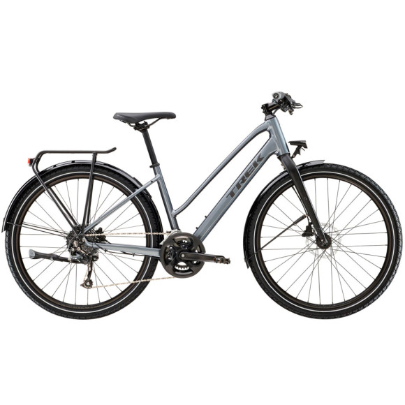 Bicicleta TREK Dual Sport 2 Equipped Stagger Gen 5 2023 GRIS XL