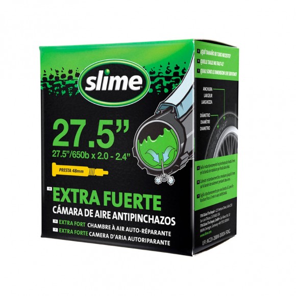 SLIME 27.5 thin valve anti-puncture tube 