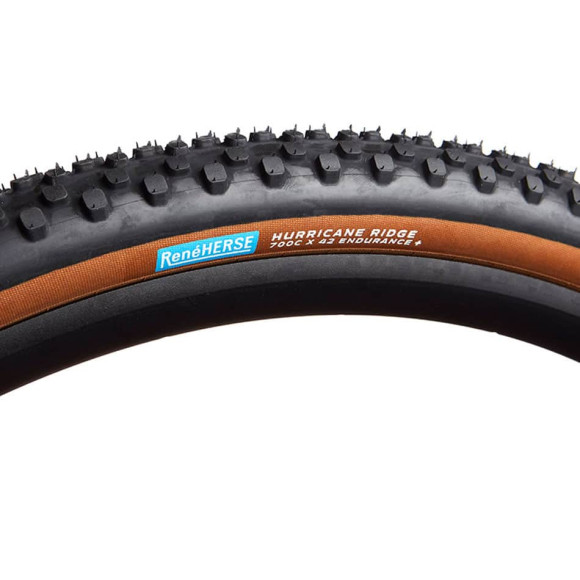 RENEHERSE Hurricane Ridge 700x42 mm Endurance Tire Black Brown 