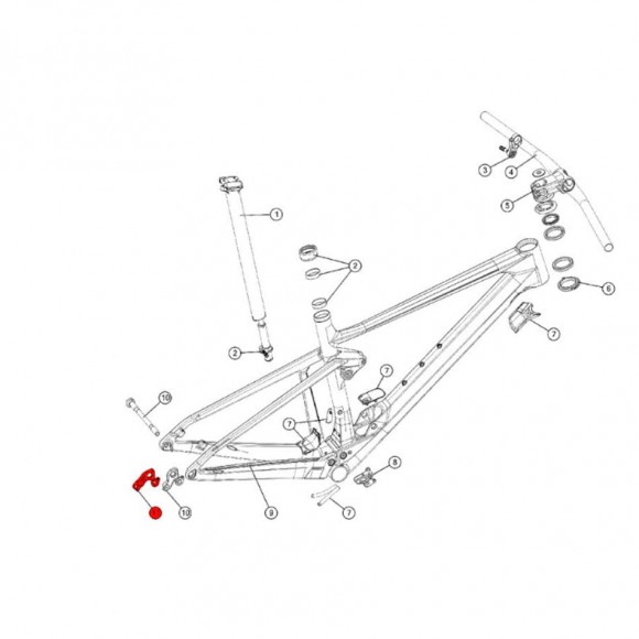 BMC Fourstroke Dorpout 66 Hanger 