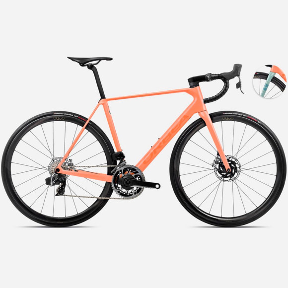 Bicicleta ORBEA Orca M11eLTD PWR 2024 SALMON 47