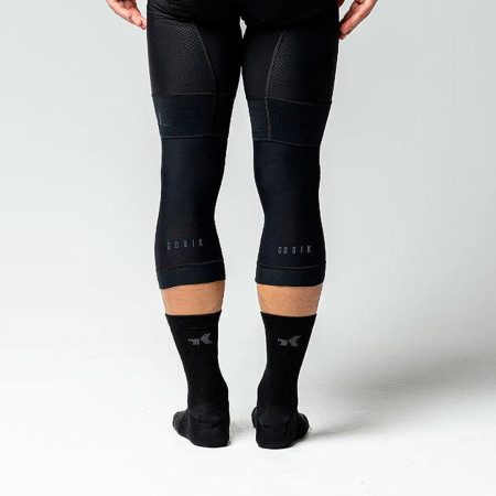 Meias unissex GOBIK Deep Winter Merino Iron 2026 PRETO LXG