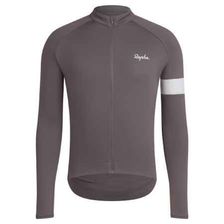 Maillot RAPHA Core Long Sleeve 2023 GRIS XS