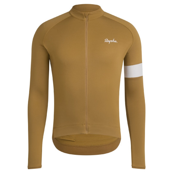Maillot RAPHA Core Long Sleeve 2023 ORO S