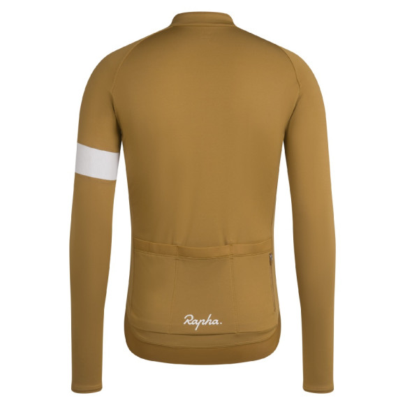 RAPHA Core Long Sleeve Jersey 2023 GOLD S