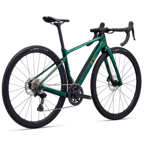 Bicicleta LIV Devote Advanced 2 2024 NEGRO VERDE M
