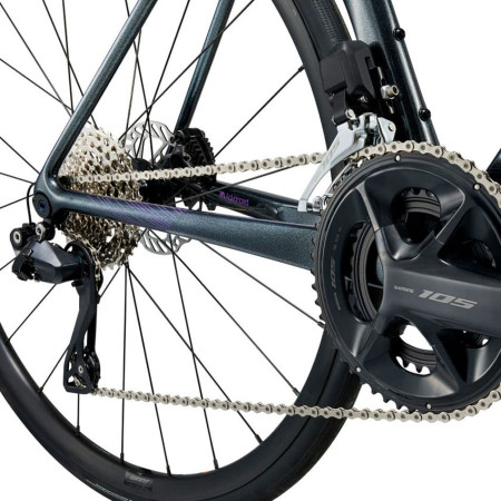 Bicicleta LIV Langma Advanced 1 Disc Pro Compact 2024 PRETO XXS