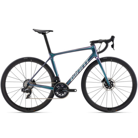 GIANT TCR Advanced Pro Disc 0 AXS 2024 Bike BLUE XS