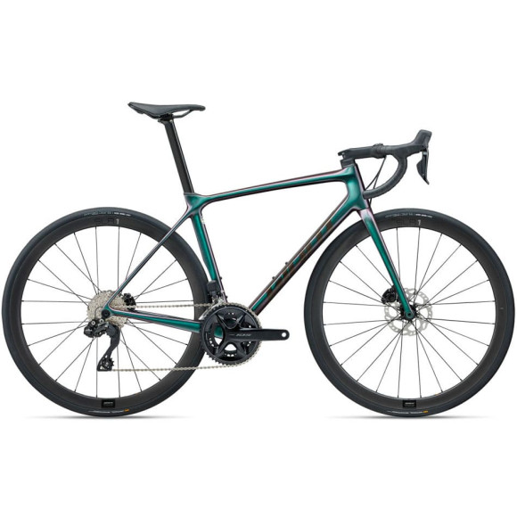 Bicicleta GIANT TCR Advanced Pro Disc 1 Di2 2024 VERDE XS