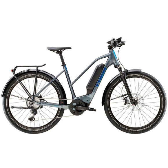 Bicicleta eléctrica TREK Allant+ 6 Stagger 400 Wh 2023 GRIS M