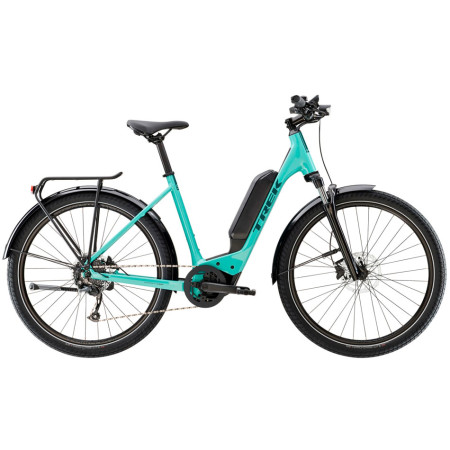 Bicicleta TREK Allant+ 5 Lowstep 400 Wh PRETO XL
