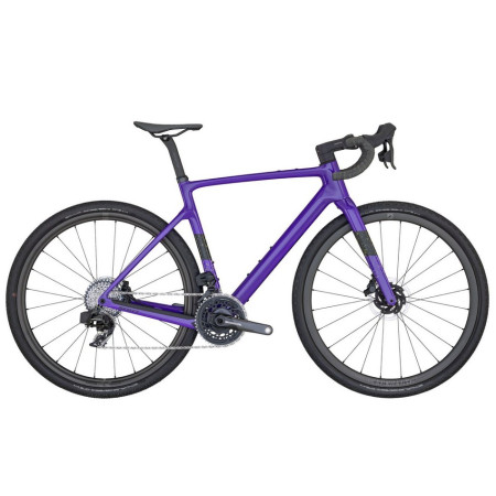 Bicicletta SCOTT Addict Gravel 10 2024 VIOLA 58