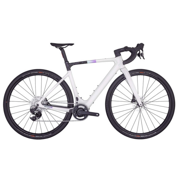 Bicicletta elettrica SCOTT Contessa Solace Gravel Eride 15 Bianca 2024 BIANCO 52
