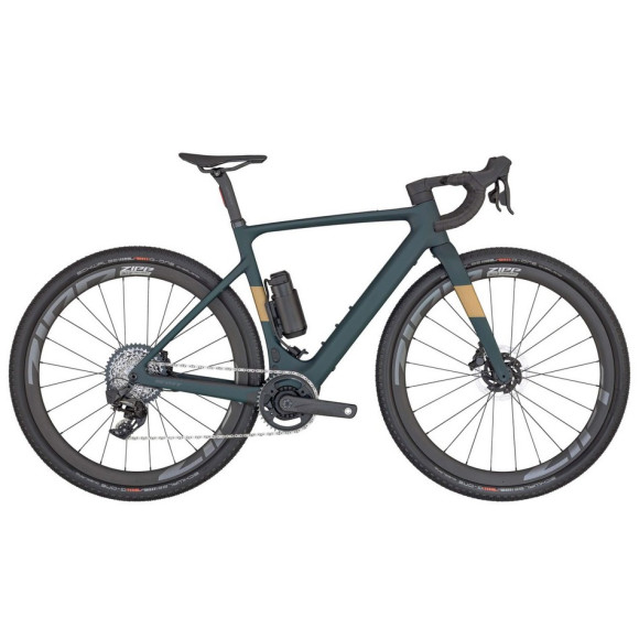 Bicicleta eléctrica SCOTT Solace Gravel Eride 10 Green 2025 VERDE 54