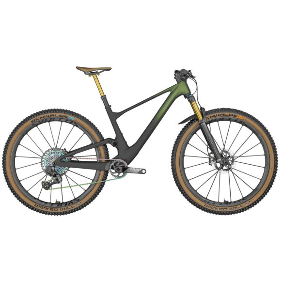 SCOTT Spark 900 Ultimate TR 2024 Bike BLACK GREEN S