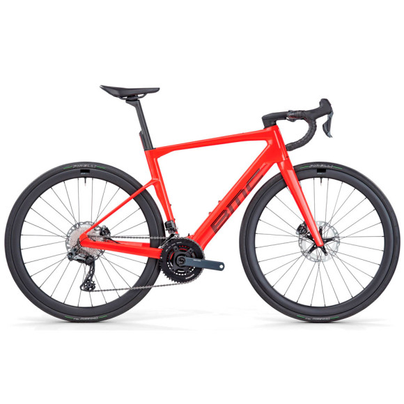 Bicicleta BMC Roadmachine 01 AMP TWO 2024 VERMELHO 58