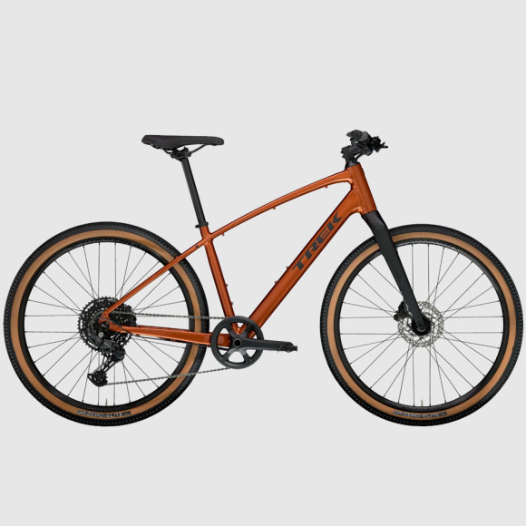 Bicicleta TREK Dual Sport 3 Gen 5 2024 LARANJA XS