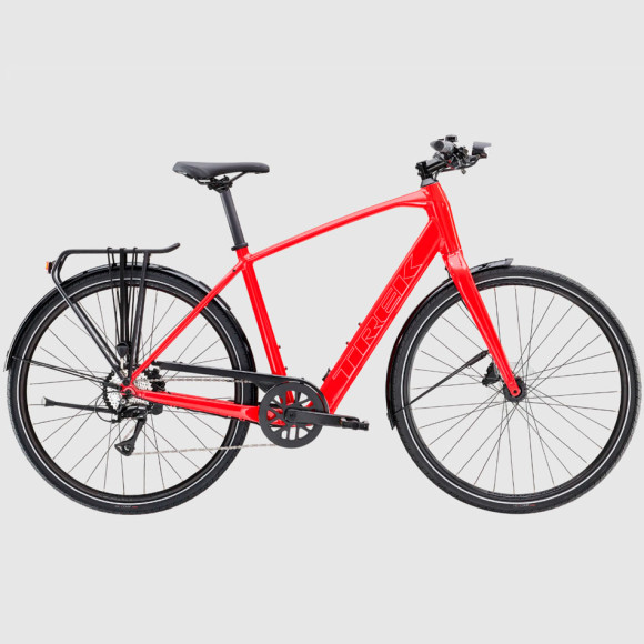 Bicicleta TREK FX+ 2 LT 2024 ROJO S